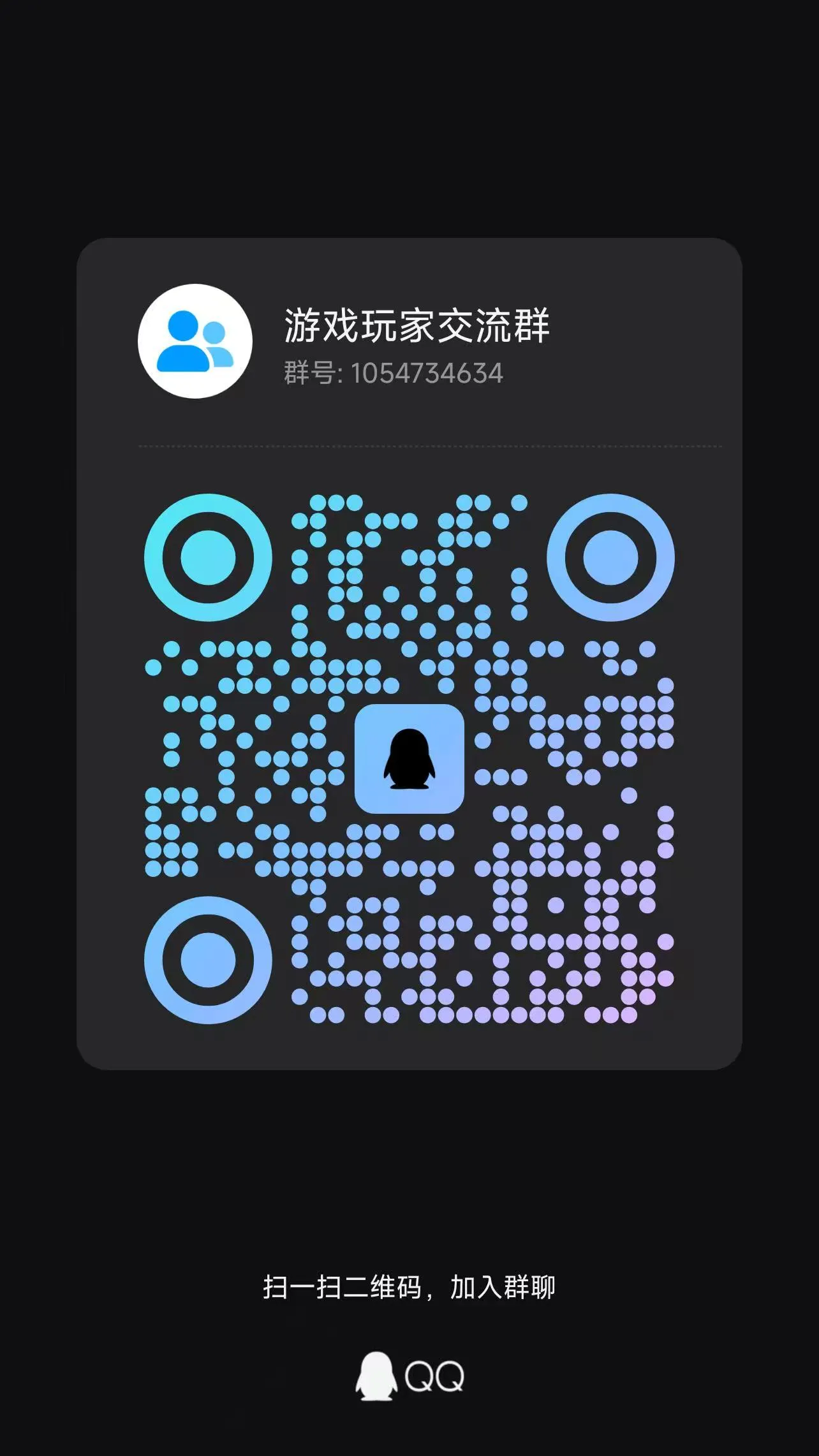 QQ群二维码 1054734634